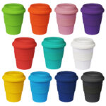 11oz/320ml Plastic Karma Kup Silicon Lid – Reusable Coffee Cup