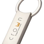 Key Ring Rectangular Shape Metal