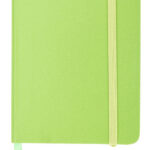 Notebook A5 Size 192 Creamed Lined Pages And Expandable Pocket With Elastic Enclosure Best Value Notebook