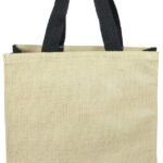 Jute Panelled Carry-All
