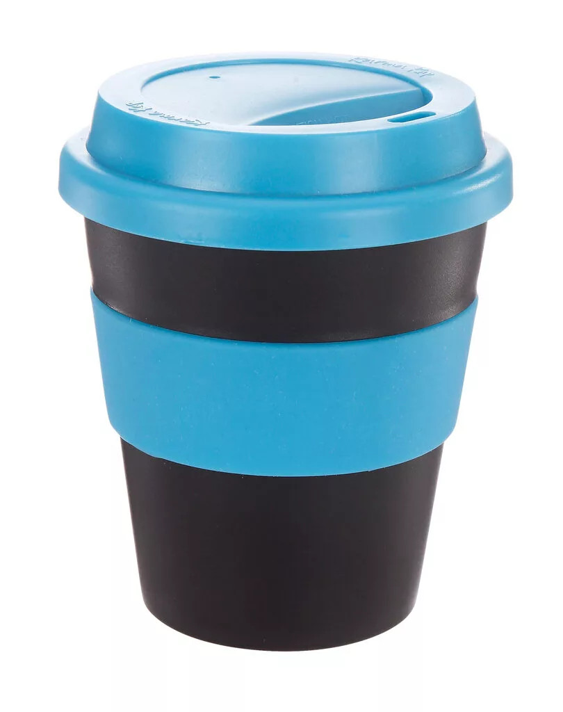 Coffee Cup / Mug11oz/320ml Plastic Karma Kup Plastic Aura Lid Reusable