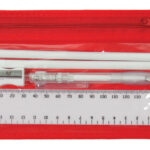 Stationery Set Ruler, Pencils, Pen, Sharpener And Rubber