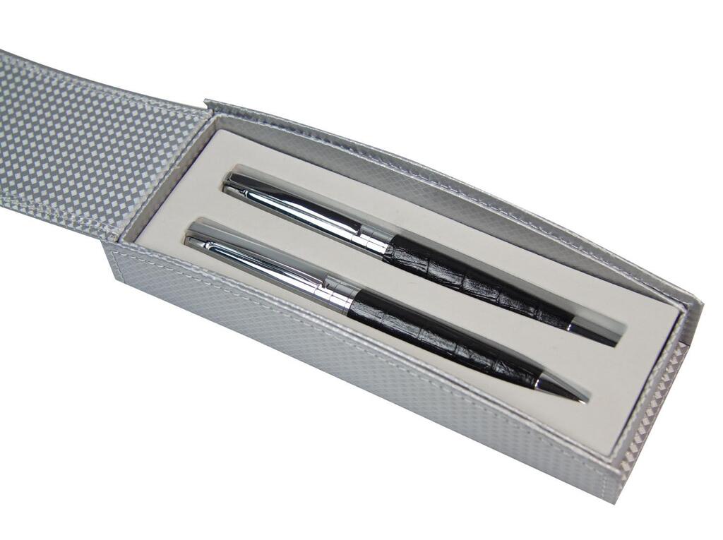 Pen Box For 2 Pens Checkered Design Moscow