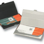 Business Card Holder Metal Holds Up To 15 Cards