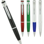 Plastic Pen With Push Action Colourful Barrel Parker Style Refill Munich