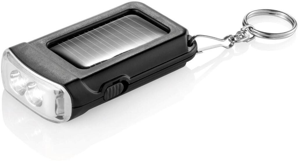 Solar Power Torch Keyring