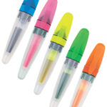 Highlighter Liquid Filled With Clear Barrel Evo