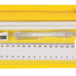 Stationery Set Ruler, Pencils, Pen, Sharpener And Rubber