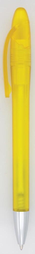 Pen Plastic Twist Action Translucent Barrel Juice