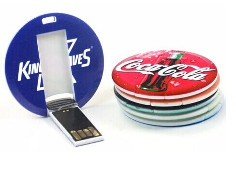 Usb Round Disc Light Weight ( Factory Direct Moq)