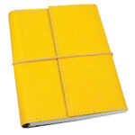 Eco Notebook With Elastic Closure 100% Cotton Cover With Removeable Notebook