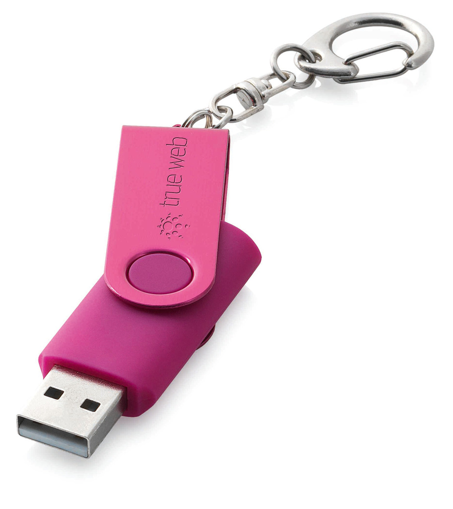 Usb Twister Design With Key Ring ( Factory Direct Moq)