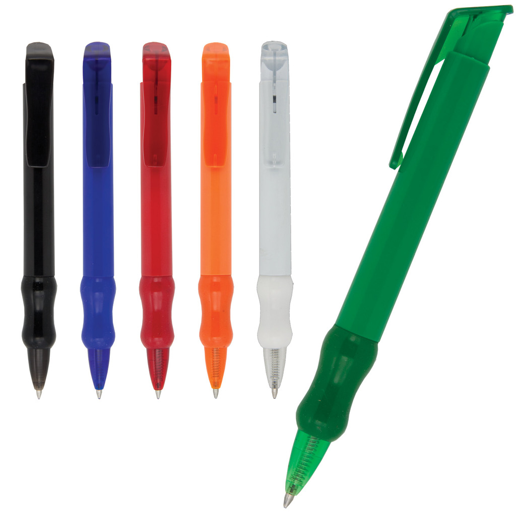 Plastic Pen And Soft Curved Grip Bass