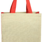 Jute Panelled Carry-All
