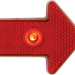 Flashing Lights Arrow Shape