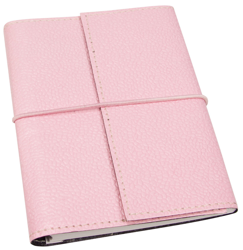 Eco Notebook With Elastic Closure 100% Cotton Cover With Removeable Notebook