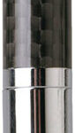Metal Pen Click Action Carbon Fibre And Chrome Barrel Matrix