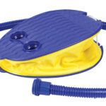 Foot Pump With 3 Nozzles Retro