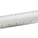 Ruler Scale 30cm 1:1 And 1:50 Scales Aluminium