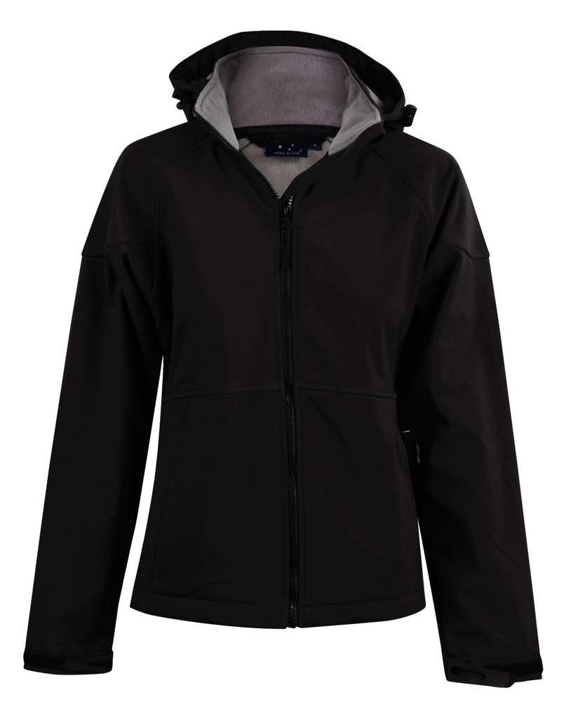 Ladies’ Softshell Full Zip Hoodie