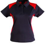Ladies TrueDry Short Sleeve Contrast Polo