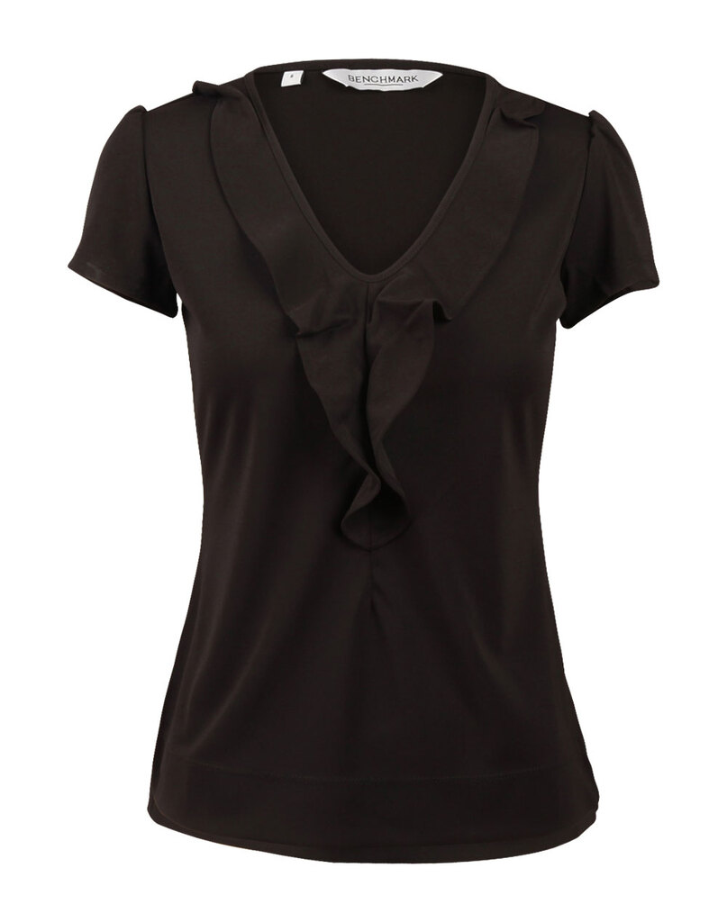 Women’s Ruffle Front Blouse