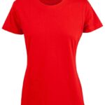 Ladies’ Cotton Semi Fitted Tee