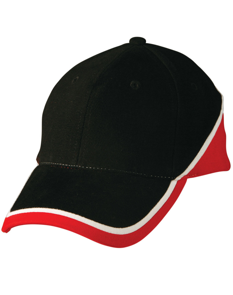 Tri-Color Sue Heavy Brushed Cotton Cap