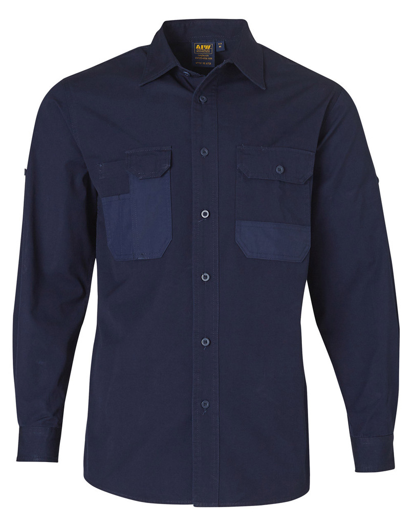 DURA WEAR Long Sleeve Work Shirt