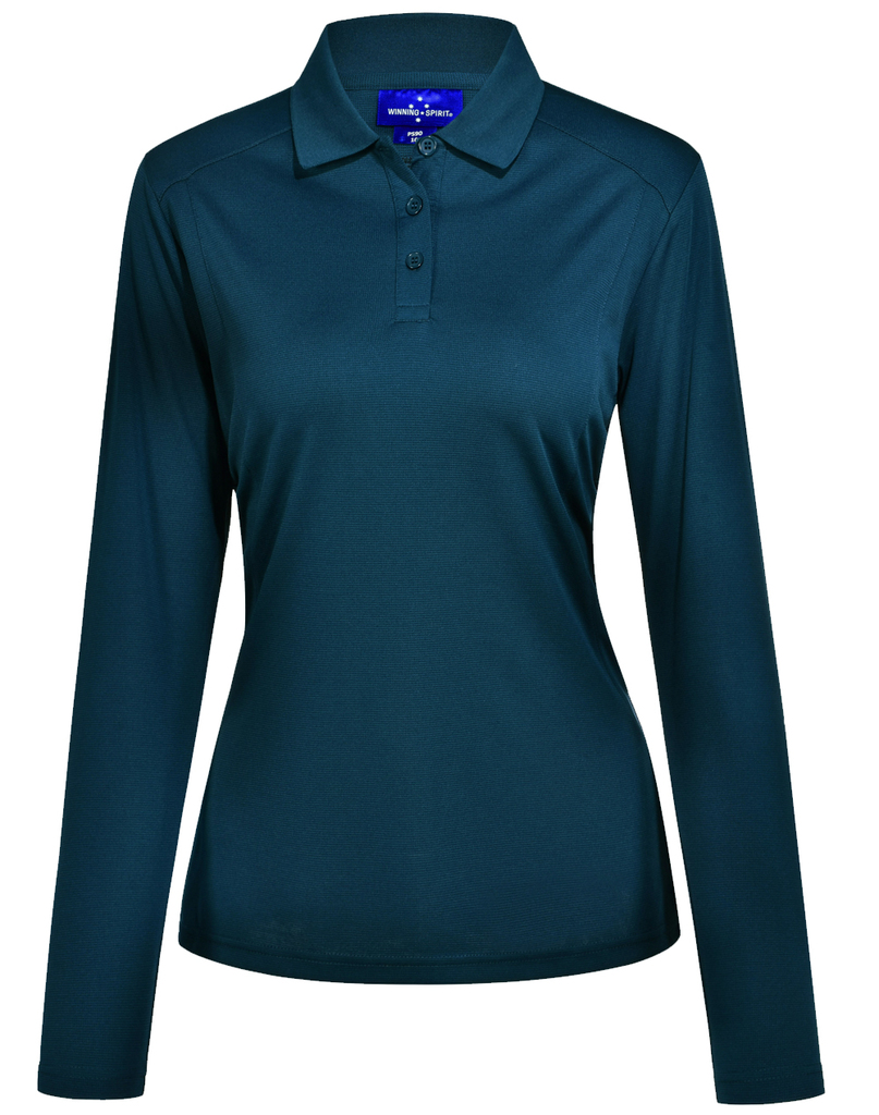 Ladies’ Bamboo Charcoal L/S Polo