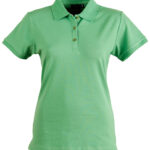 Ladies Cotton Stretch Polo