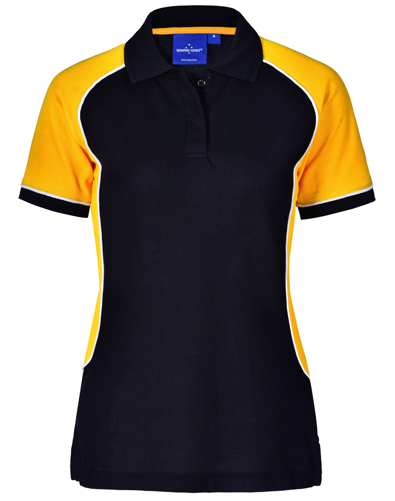 Ladies’ Truedry Tri-Colour S/S Pique Polo
