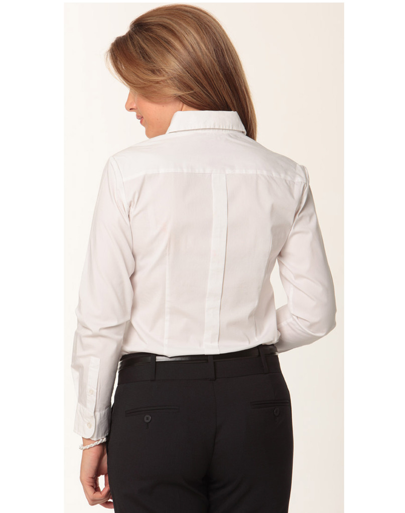 Women’s Stretch Tuck Front Long Sleeve Shirt