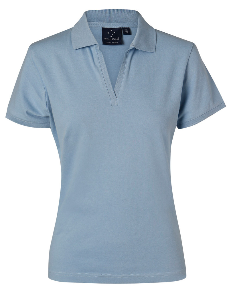 Ladies S/S Pique Polo