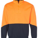 Hi-Vis L/S Windcheater Collar