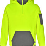 Hi-Vis Premium Fleece Two Tone Hoodie