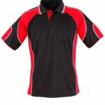 Men’s Cooldry Contrast Polo With Sleeve Panel