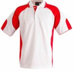 Men’s Cooldry Contrast Polo With Sleeve Panel