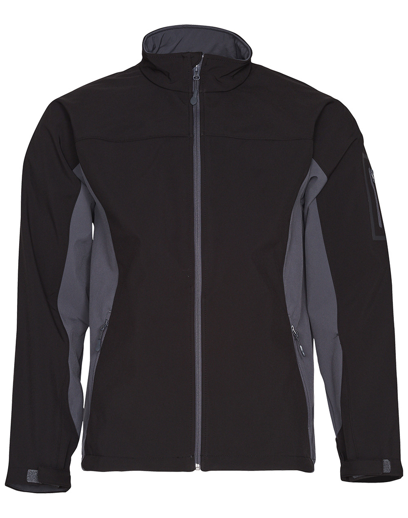 Mens Contrast Softshell Jacket