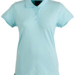 Ladies Cotton Stretch Polo