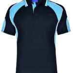Men’s Cooldry Contrast Polo With Sleeve Panel