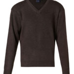 V Neck Wool / Acrylic Knit Jumper