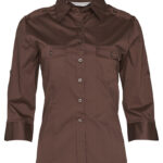 Women’s 3/4 Sleeve Military Shirt