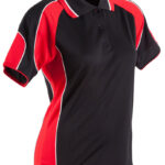 Ladies’ Cooldry Contrast Polo With Sleeve Panel