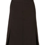 Women’s Pleated Skirt In Wool Stretch