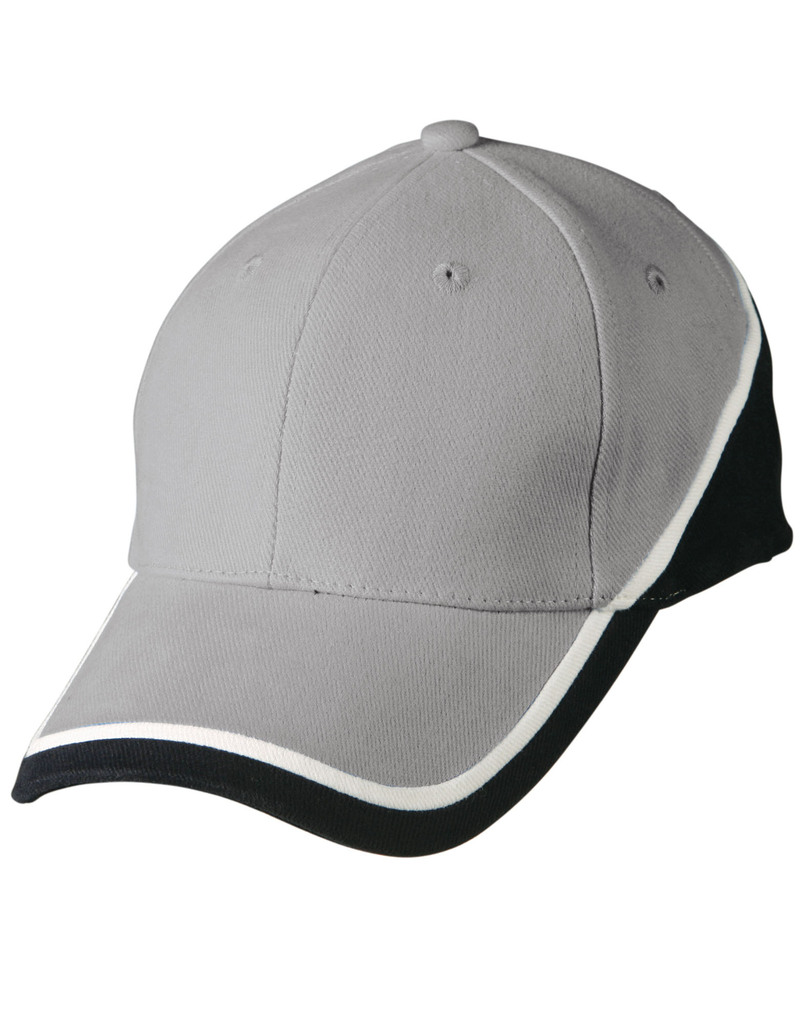 Tri-Color Sue Heavy Brushed Cotton Cap