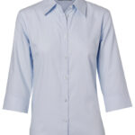 Women’s Mini Herringbone 3/4 Sleeve Shirt