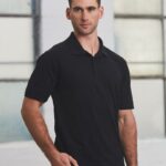 Mens S/S Pique Polo