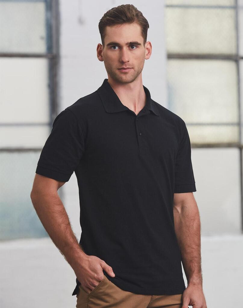 Mens S/S Pique Polo