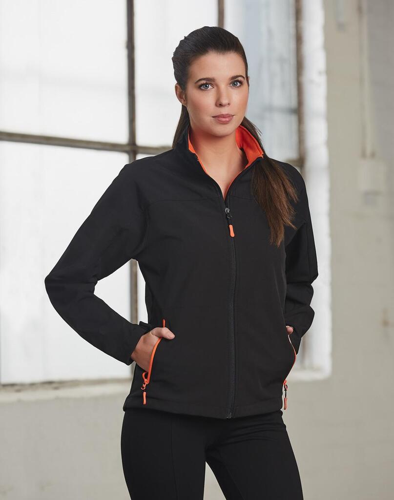 Ladies’ Softshell Contrast Jacket